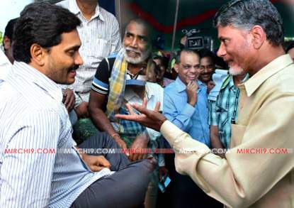 Chandrababu joke on YS JAGAN