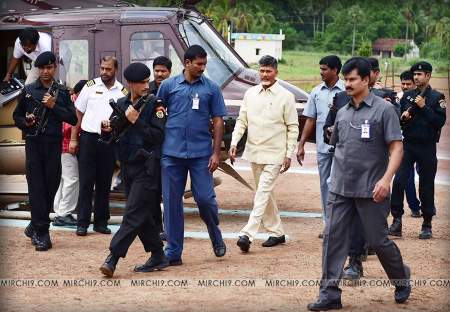 Chandrababu naidu security folks