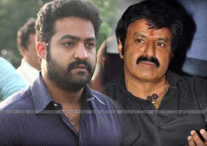 Jr NTR Balakrishna clash photo