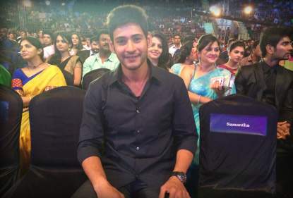 Mahesh babu at film fare awards chennai