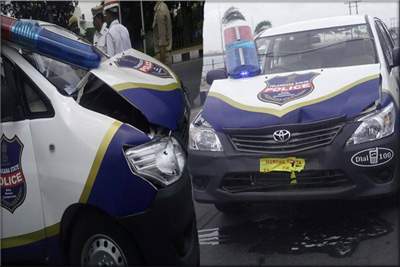 Telagana-police-Car-acciden
