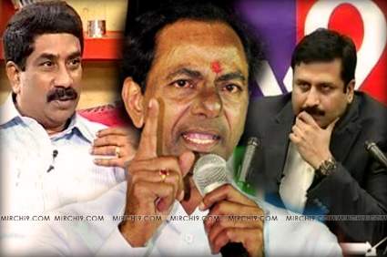 KCR ABN Tv9 ban telangana radha krishna ravi prakash