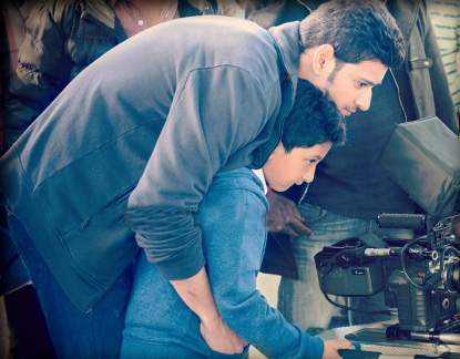 Mahesh babu gautam very rare photo unseen pic