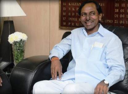 telangana CM KCR in delhi tour photo