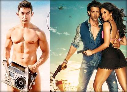 Aaamir Hrithik PK poster challenge