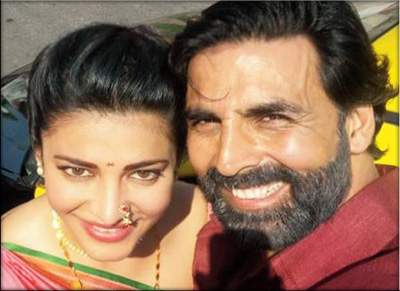 akshay kumar shruti hassan ,Bollywood star helps Shruti overcome biggest fear  