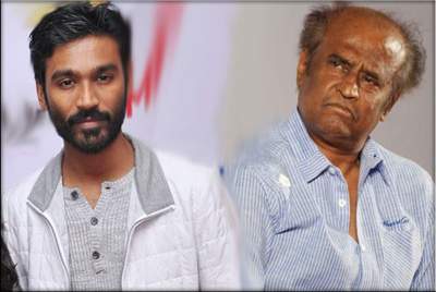 Dhanush,Rajnikanth, Dhanush victory on Rajnikanth