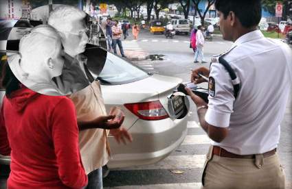 Hyderabad traffic android tablets