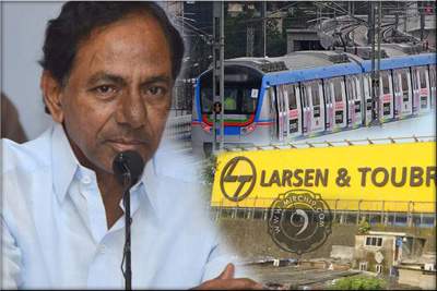 KCR L&T Mtero Rail Hyderabad