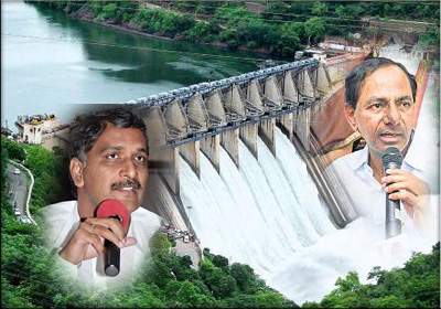 Krishna Rvier KCR harish Rao Telangana