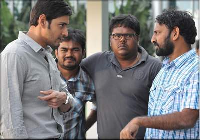 MAHESH BABU with srikanth addala