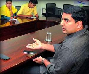 Nara lokesh interview vijayawada