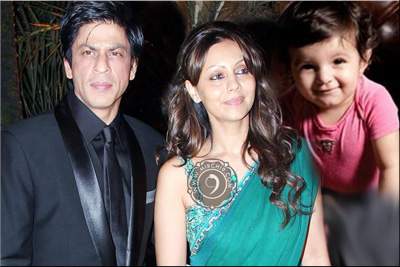 SRK gauri khan abram