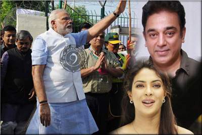 narendra modi kamal haassan priyanka chopra