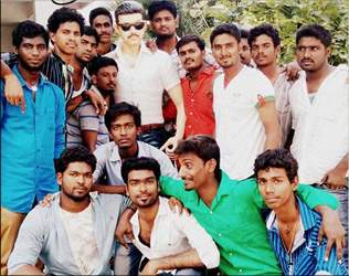 tamil hero vijay wax statue