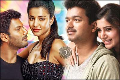 vijay-Kaththi-and-vishal-pooja shruthi haasan samantha