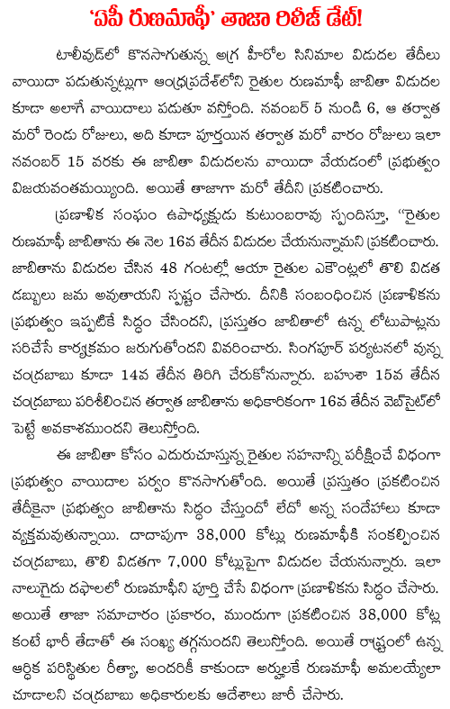 AP loan waiver