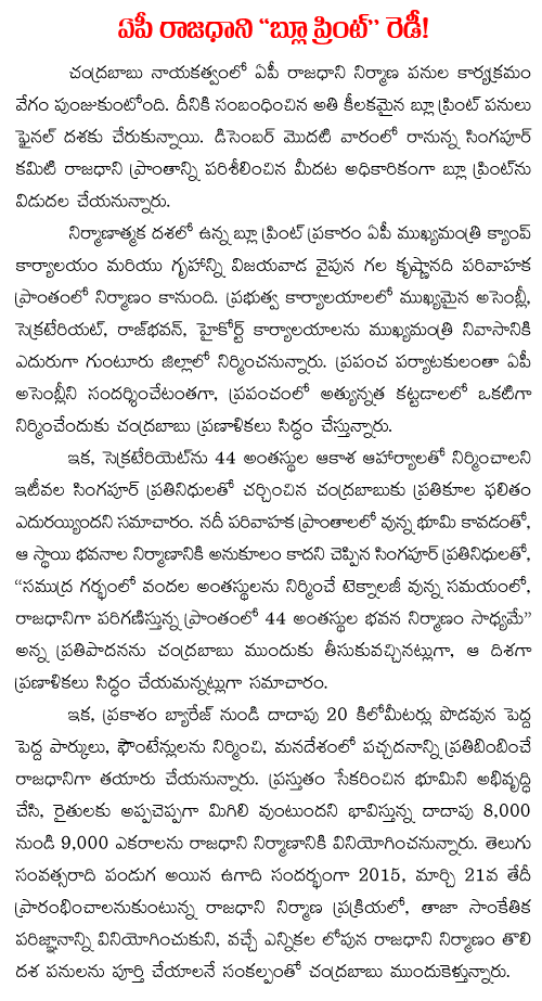 Ap capital Blue Print