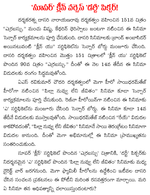 ERRA bUS CENSOR REPORT