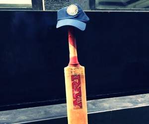 Sachin rare bat