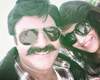 balakrishna and trisha selfie