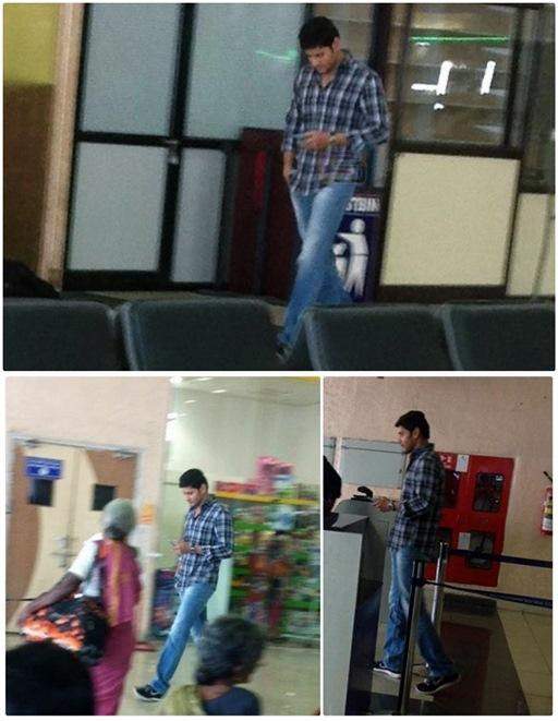 mahesh babu in airport