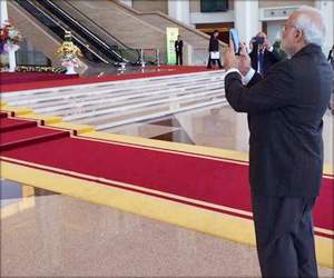 Social media savvy Modi Instagrammed!