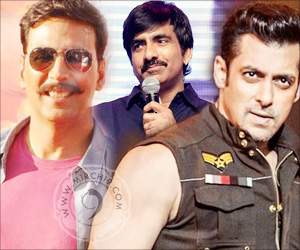 raviteja comments about akshay and salman