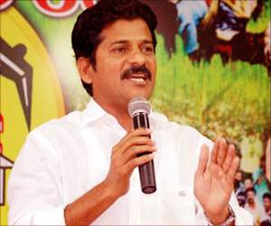 revanth reddy suspended for one year