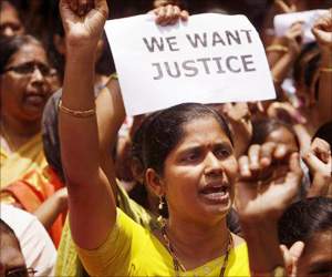 telangana employees protest