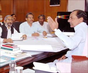 KCR confirms his camp office