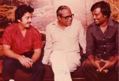 Kamal rajni balachander rare pic