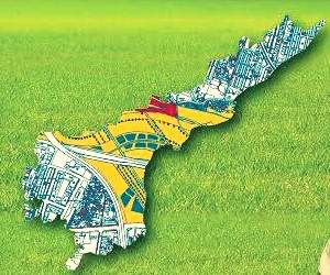 andhra pradesh new map photo