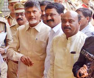chandrababu naidu tirupati vip dharshan