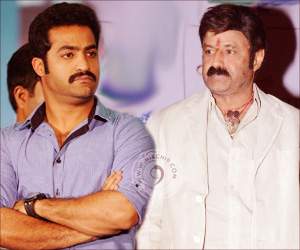 jr ntr and bala krsihna for patas audio launch