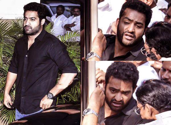 jr ntr crying still