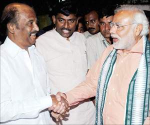 narendra modi wishes to rajinikanth