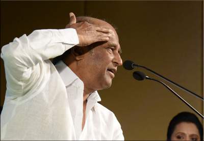 rajinikanth comments on chiranjeevi