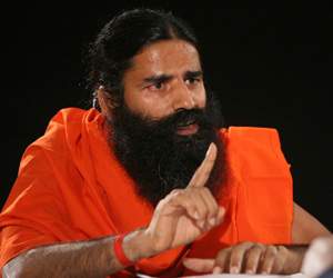 Baba-Ramdev- red sandal
