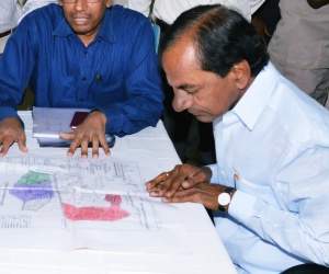 KCR hyderabad map