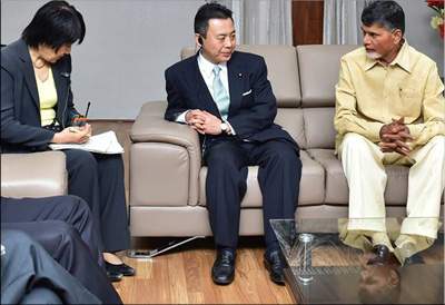 chandra babu naidu meeting with singapore officials