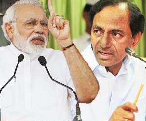 kcr and narendra modi