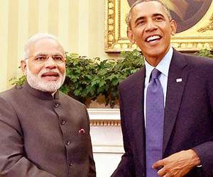 obama visiting india on republic day