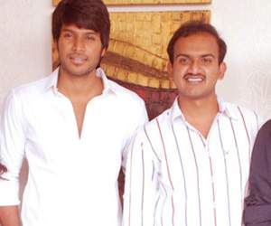 sandeep kishan and director merlapaka gandhi