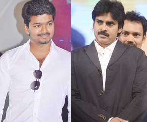 vijay to take pawan kalyan title