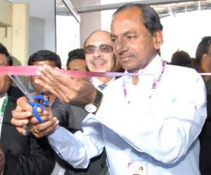 Chief Minster KCR telangana ribbon cutting