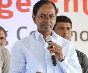 KCR tongue slip on Delhi elections!