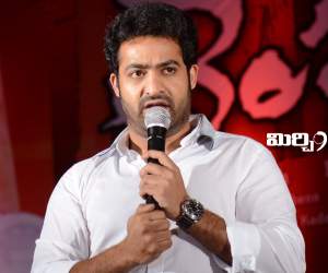 NTR speech temper success meet
