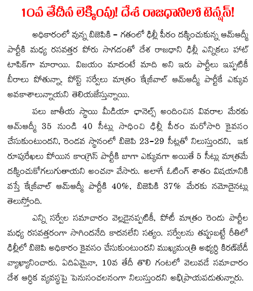 Tension in AP capital