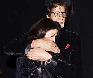 aishwarya and amitabh at shamitabh premier